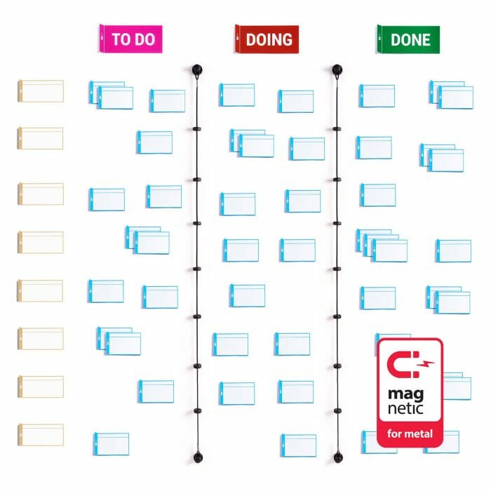 Scrum kanban board  magneten - basic tool set
