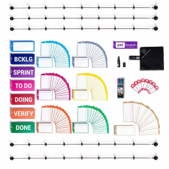 Scrum board magnets - full tool set