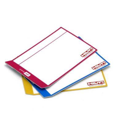 custom magnetic sticky notes with logo-Hilti