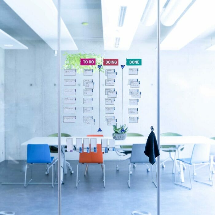 Basic scrum kanban board kit - nanocups for glass - Image 10