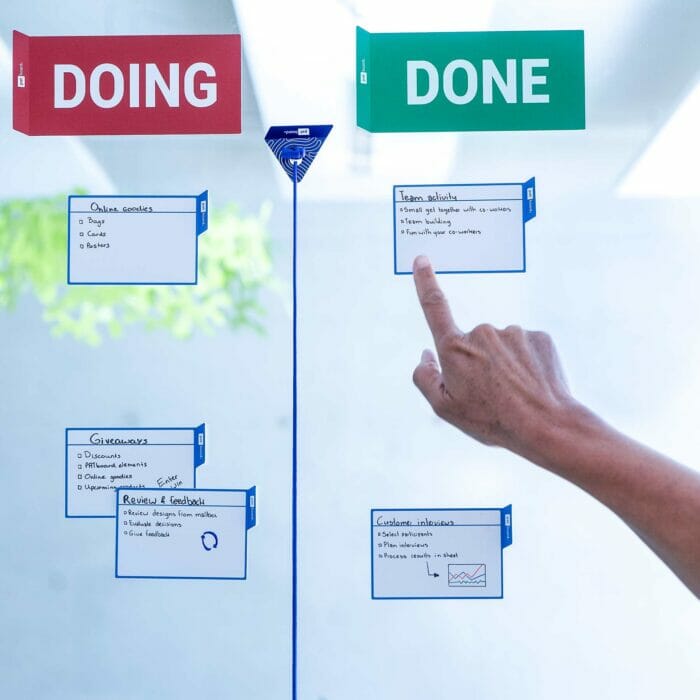 Home scrum kanban board kit - nanocups for glass - Image 8