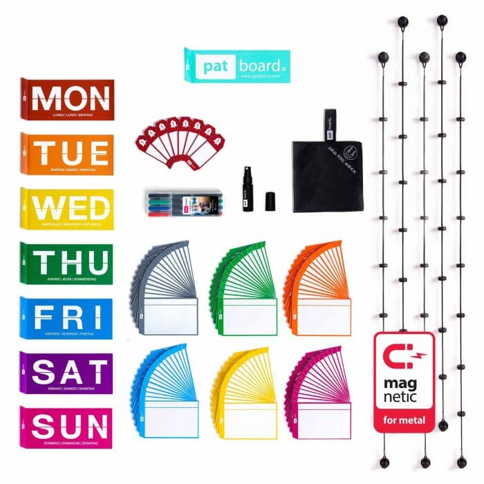 Agile weekly planner board set - full - Image 5