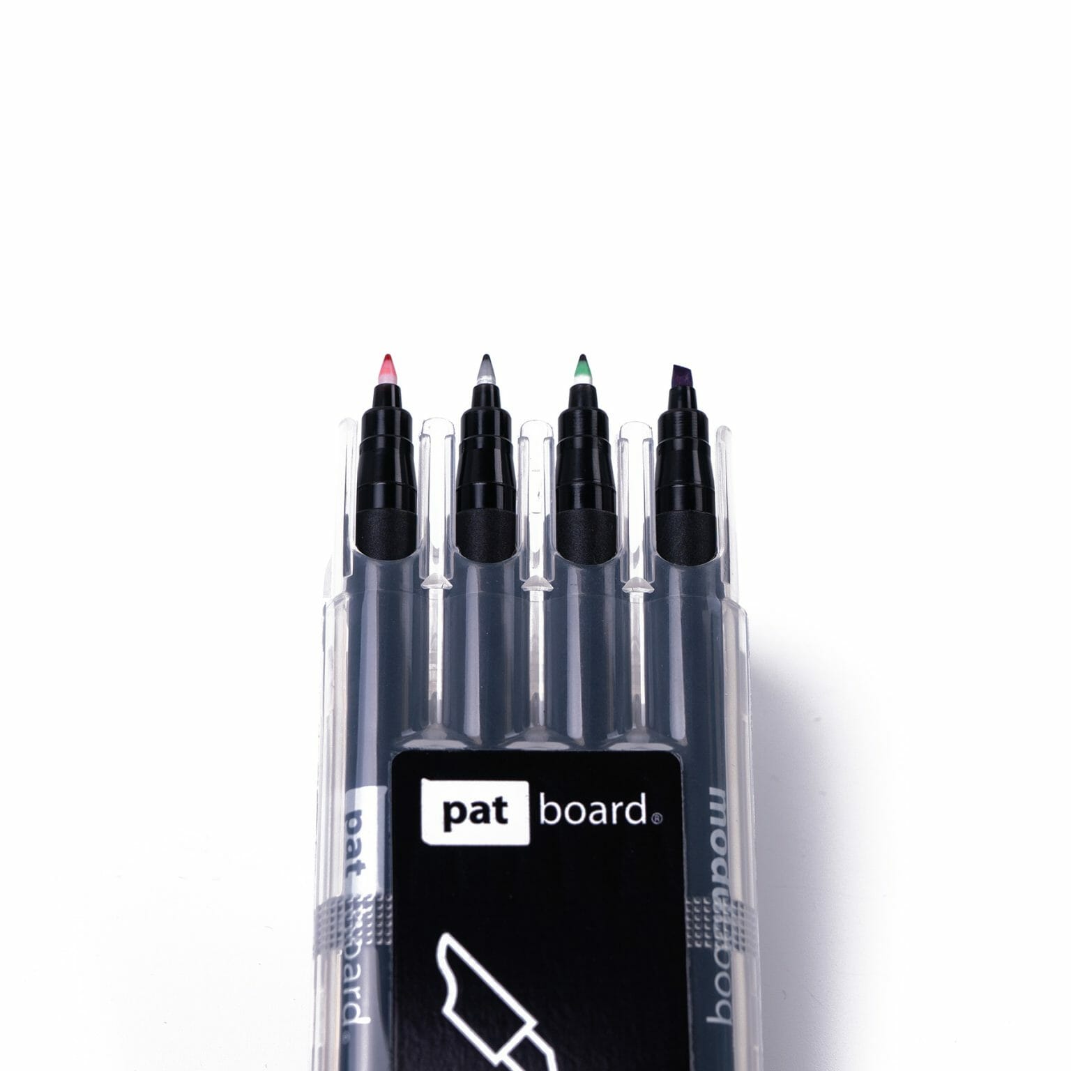 PATboard Non-Permanent Black Marker - Wet Erase Pen (1-2.5mm Tip) For Specific PATboard Products