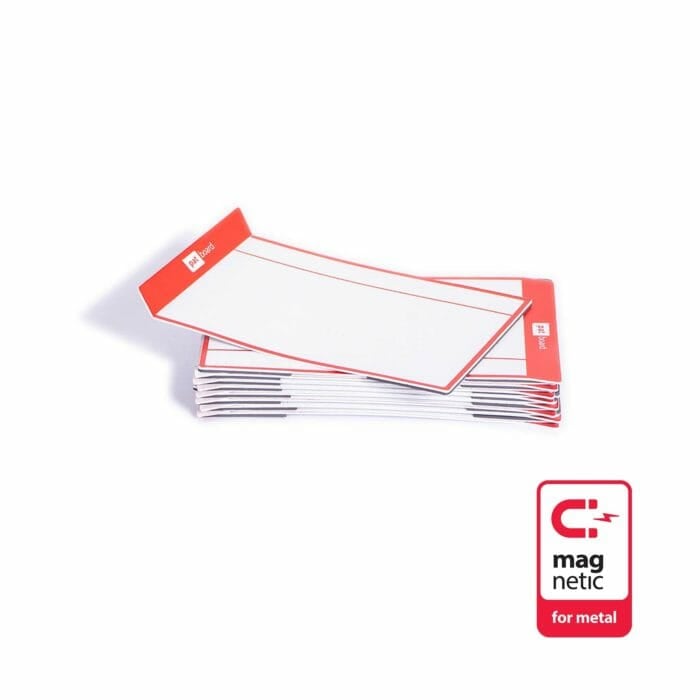 Magnetic notes - Task Cards M (medium) - Red