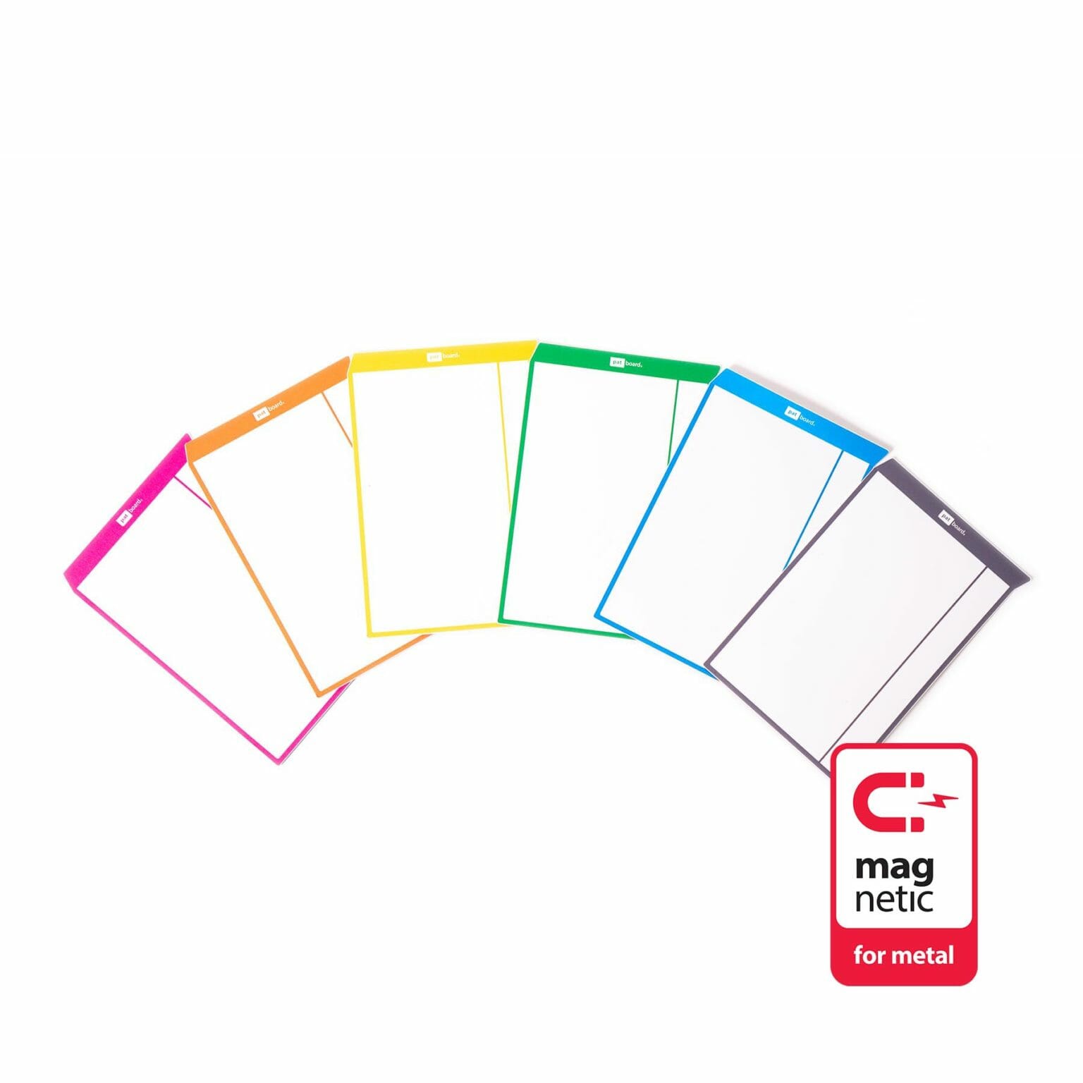 Components for scrum kanban board | magnetic or nanocups | PATboard