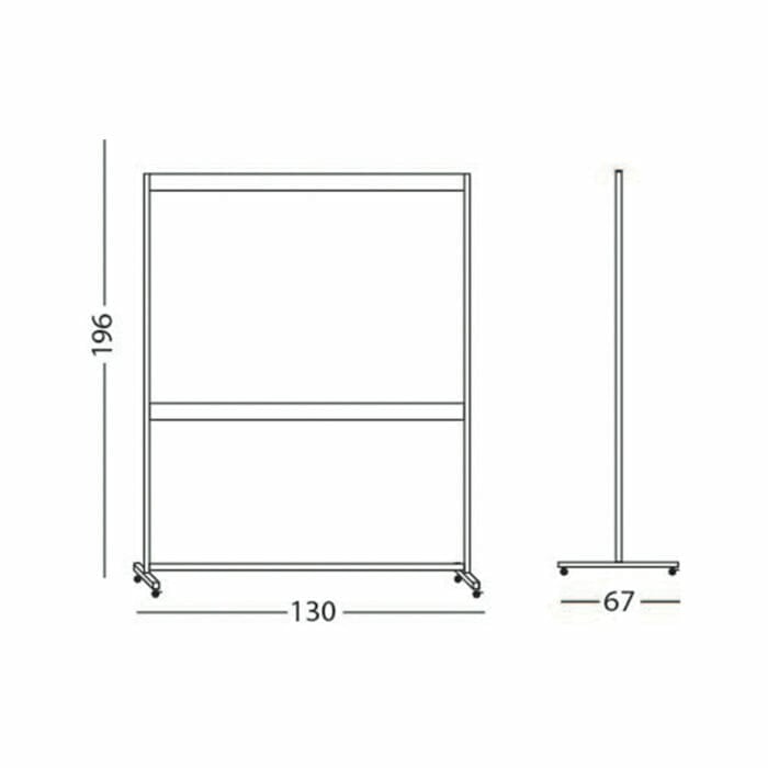 5-faced foldable mobile whiteboard RC profile - Image 10