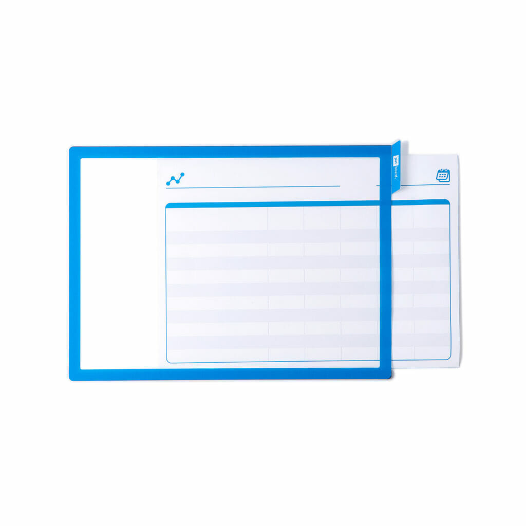 Lean Document Holders including templates A3 PATboard