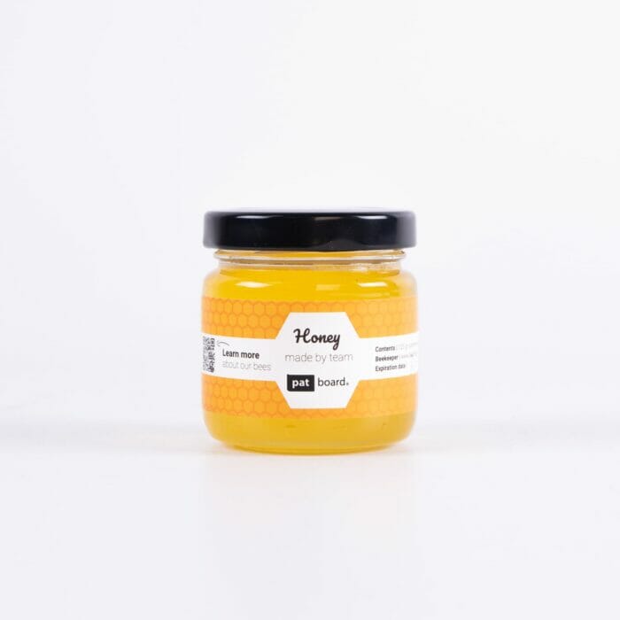 honingbijen patboard delicatesse gratis aankoop geel