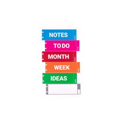 tabs dividers notes to do month week ideas reusable notebook productivity rocketbook notebook pages writing bullet journal planner