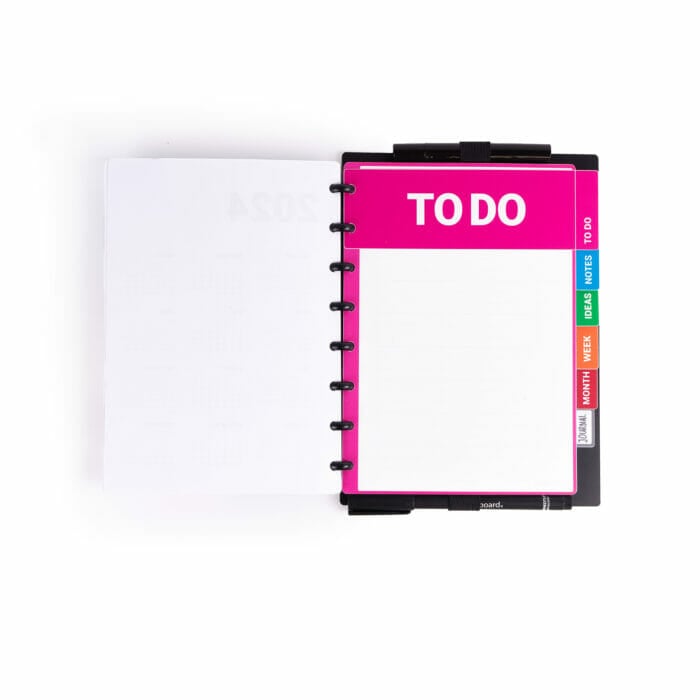 cuaderno reutilizable productividad rocketbook páginas de cuaderno escritura bullet journal planner modubooq