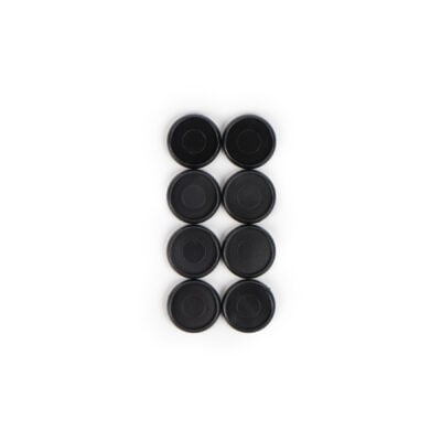 discbounds 24 mm black notebook round circle