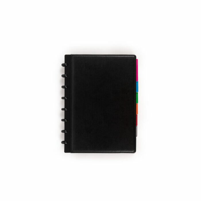 cuaderno reutilizable con tapa de cuero rocketbook ideas de escritura sostenibles productividad creatividad planificador bullet journal