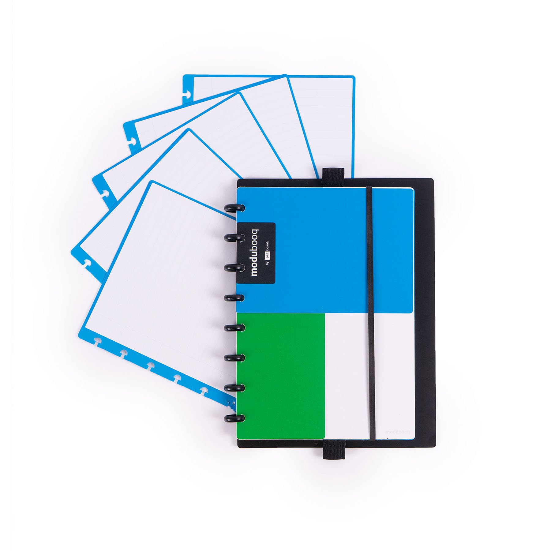 Modubooq™ notes - modular reusable smart notebook A5 - PATboard